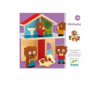Деревянная игрушка Djeco Мини дом  - k06386