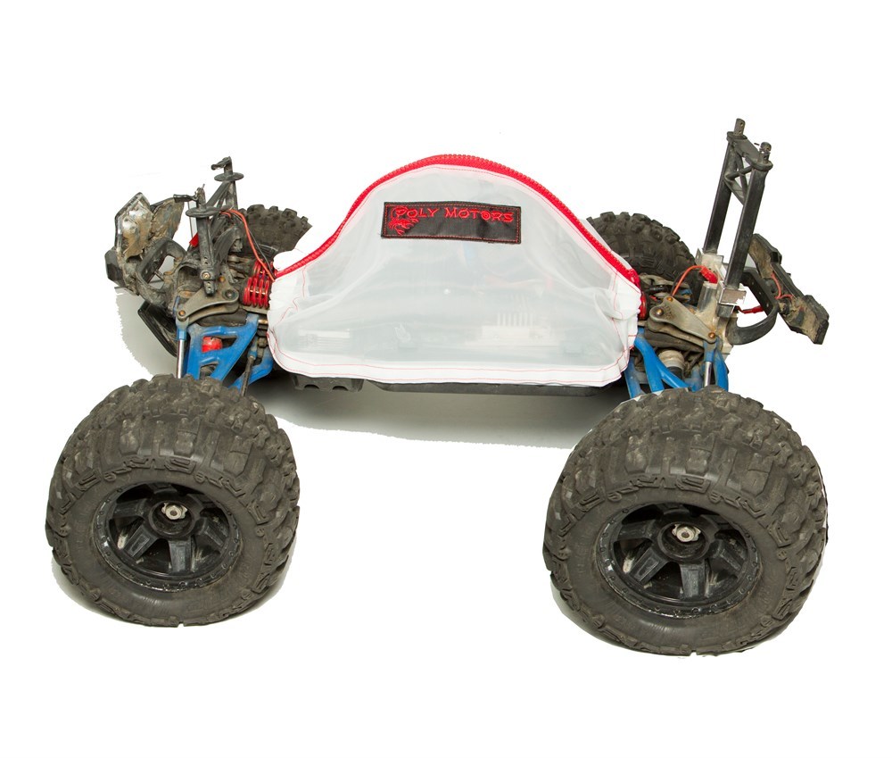Защитный чехол для радио модели RC TRAXXAS SUMMIT 1:10 Летний на липучках - PolyM-CovTR07wt