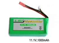 Аккумулятор E-Sky LiPo 11.1V 3S 25C 1000 mAh - 002497