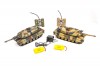 Радиоуправляемый танковый бой Huan Qi Abrams vs Abrams масштаб 1:24 2.4G - HQ558