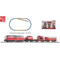 PIKO Стартовый набор модельной железной дороги *FEUERWEHR DB*, со звуковыми эффектами - 57156 Sound