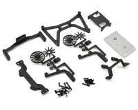 Комплект крепления кузова без клипс RPM Slash 2WD No Clip Body Mount - RPM70860