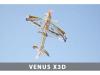 Радиоуправляемый самолет Techone Venus X 3D Depron KIT - TO-VENX-KIT